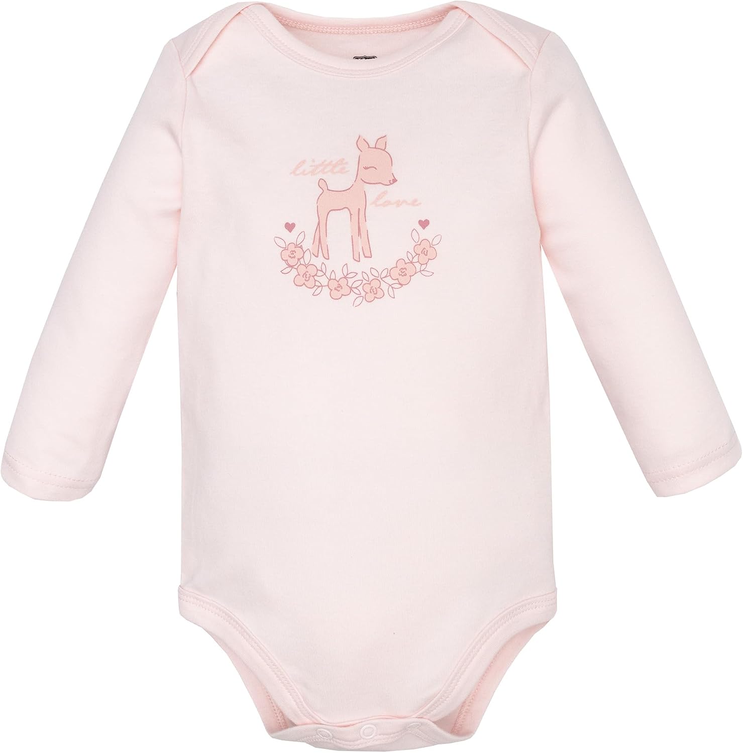 Hudson Baby Unisex Baby Cotton Long-Sleeve Bodysuits 3-Pack