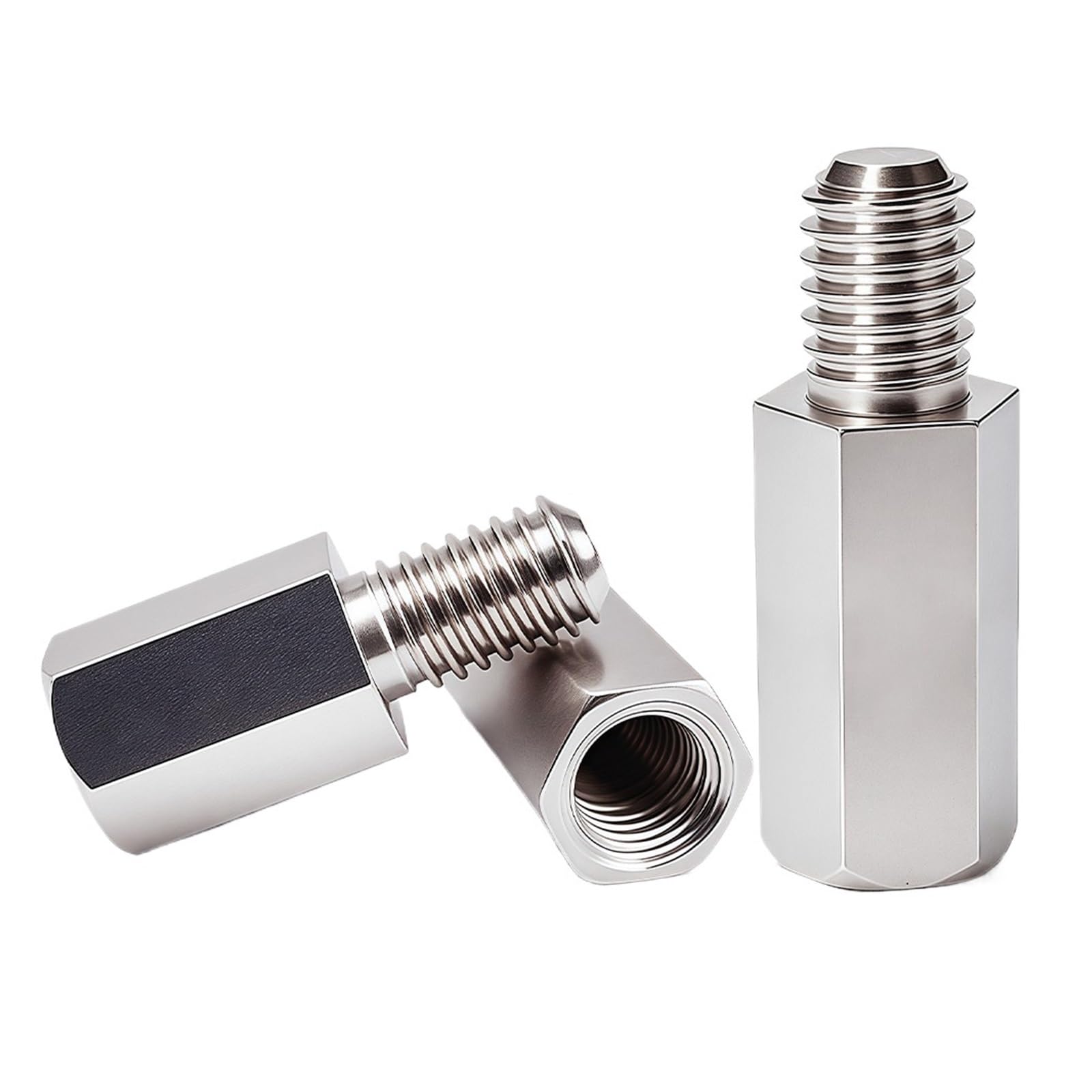 8-20Pcs M3/M4/M5/M6/M8 Maschio a Femmina In Acciaio Al Carbonio Distanziali Esagonali Della Vite Prigioniera del Pcb Della Scheda Madre Pilastri Del Distanziatore