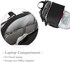 Mochila Para Sacaleches Sarah Wells Fiona De Neopreno Negra - Venta Internacional