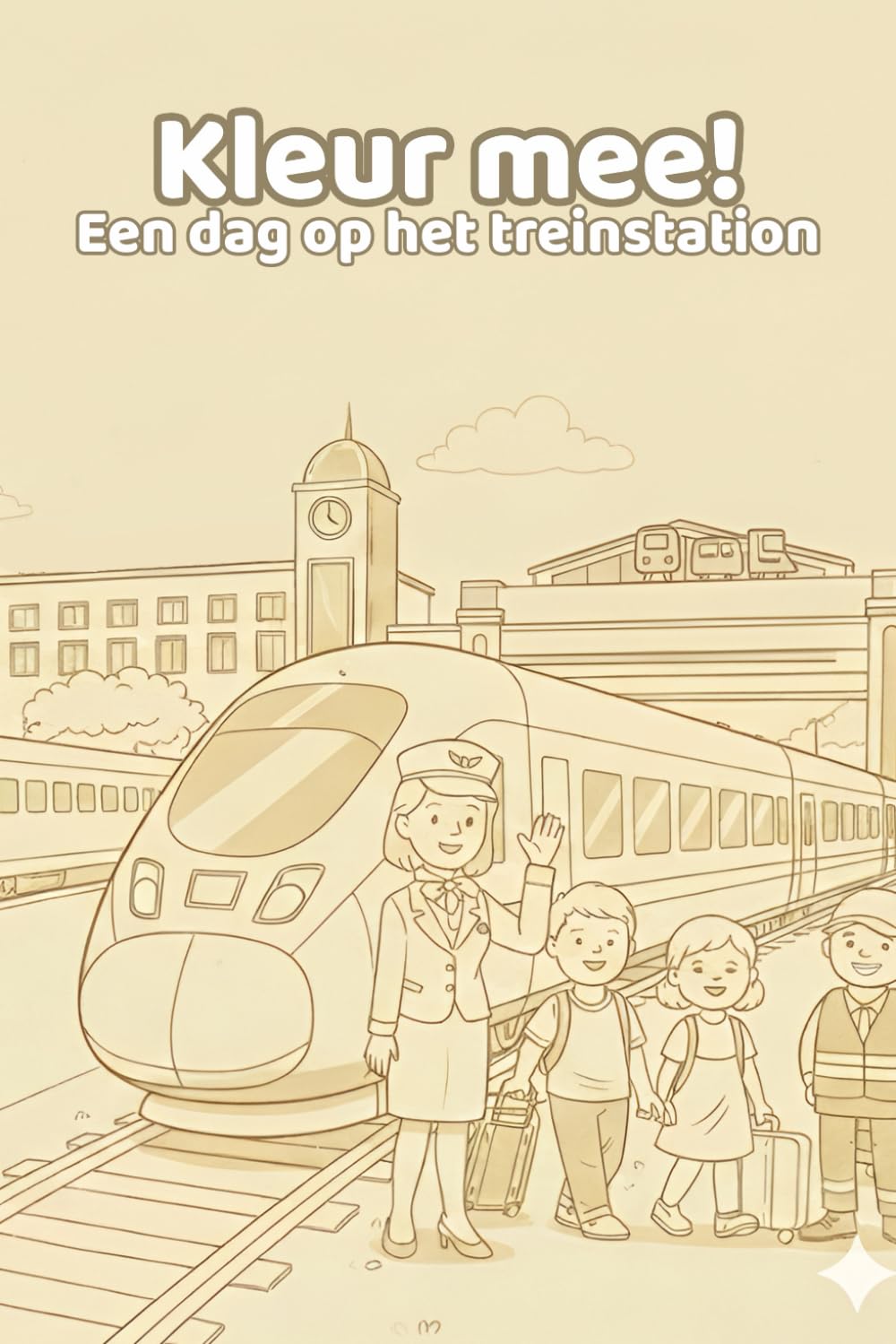 Kleur mee! - Een dag op het treinstation