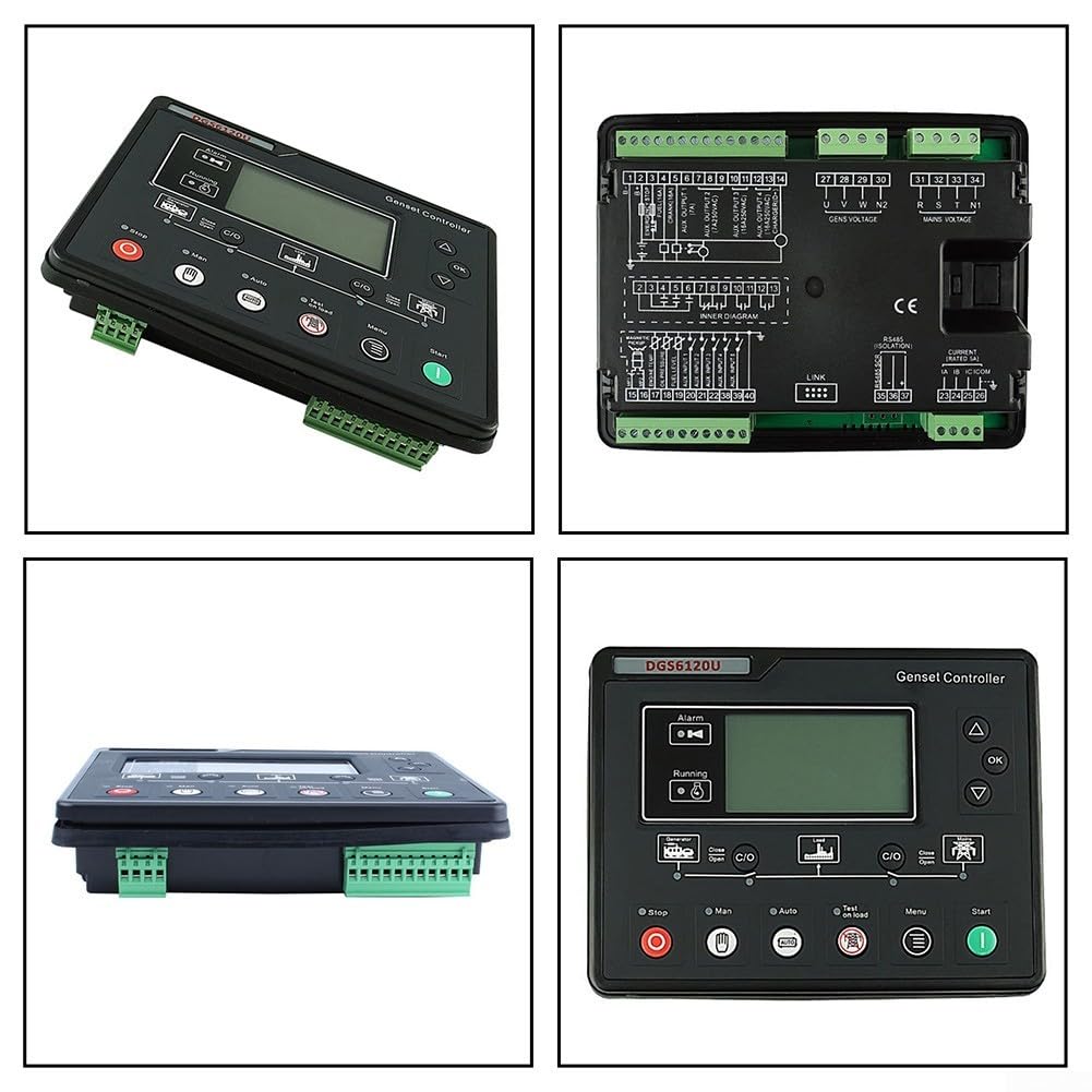 Panel de control del generador diesel DGS6120U con tres funciones remotas Control remoto Control remoto y comunicación remota