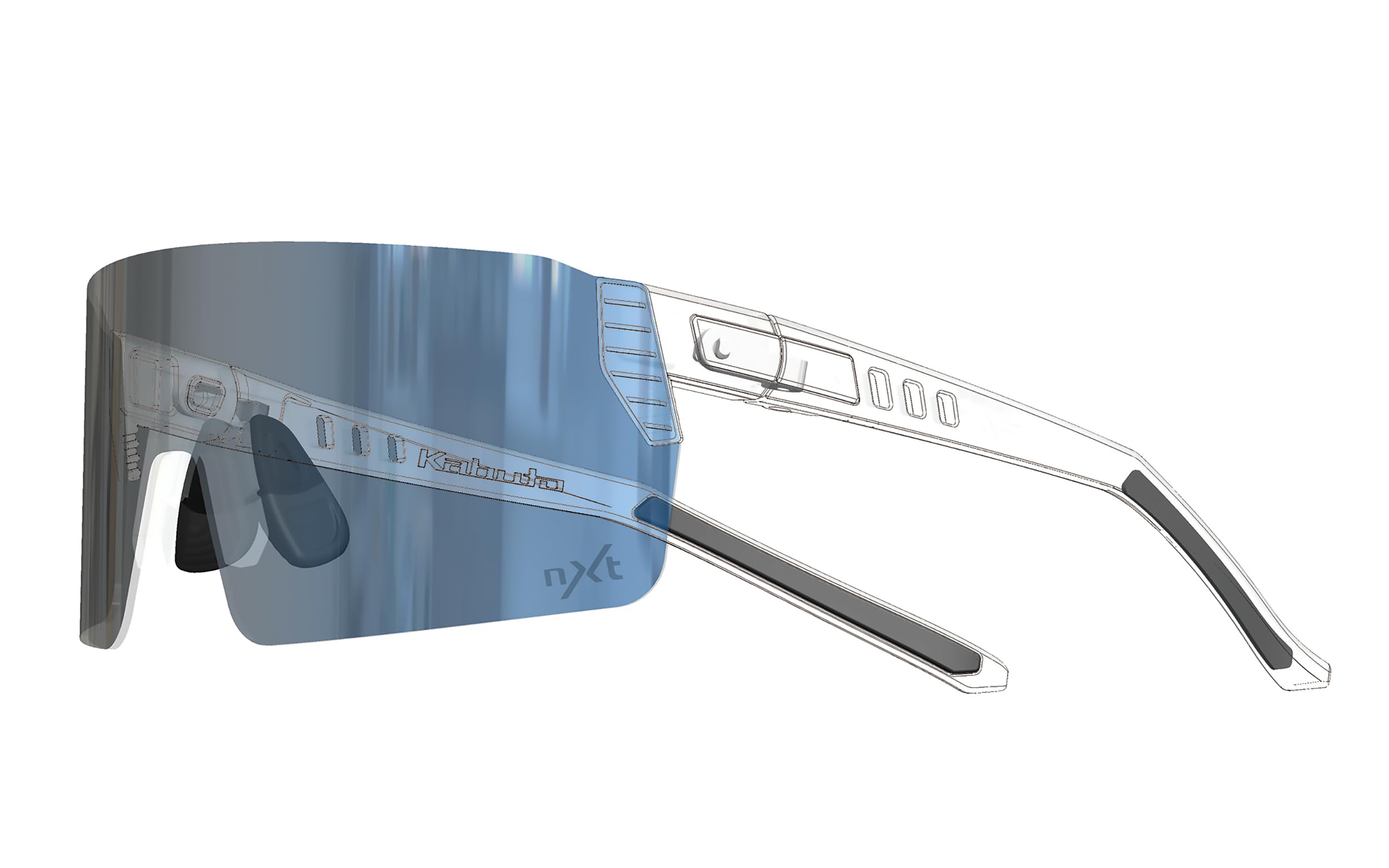 Amazon | [オージーケーカブト] サングラス FA1 クリスタル