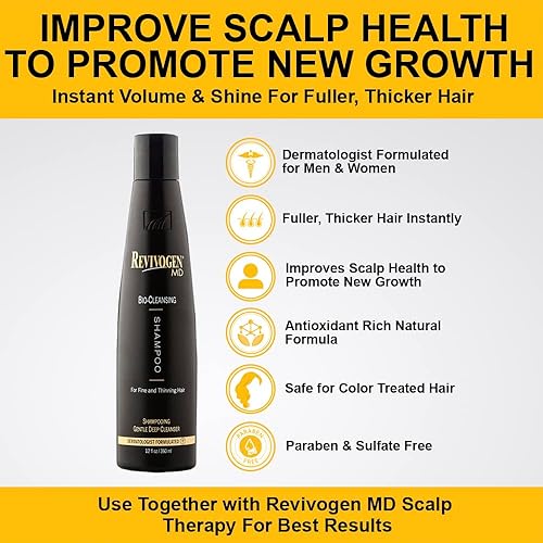 Miniatura 9 de Revivogen MD Acondicionador grueso, 12 onzas líquidas (paquete de 1)