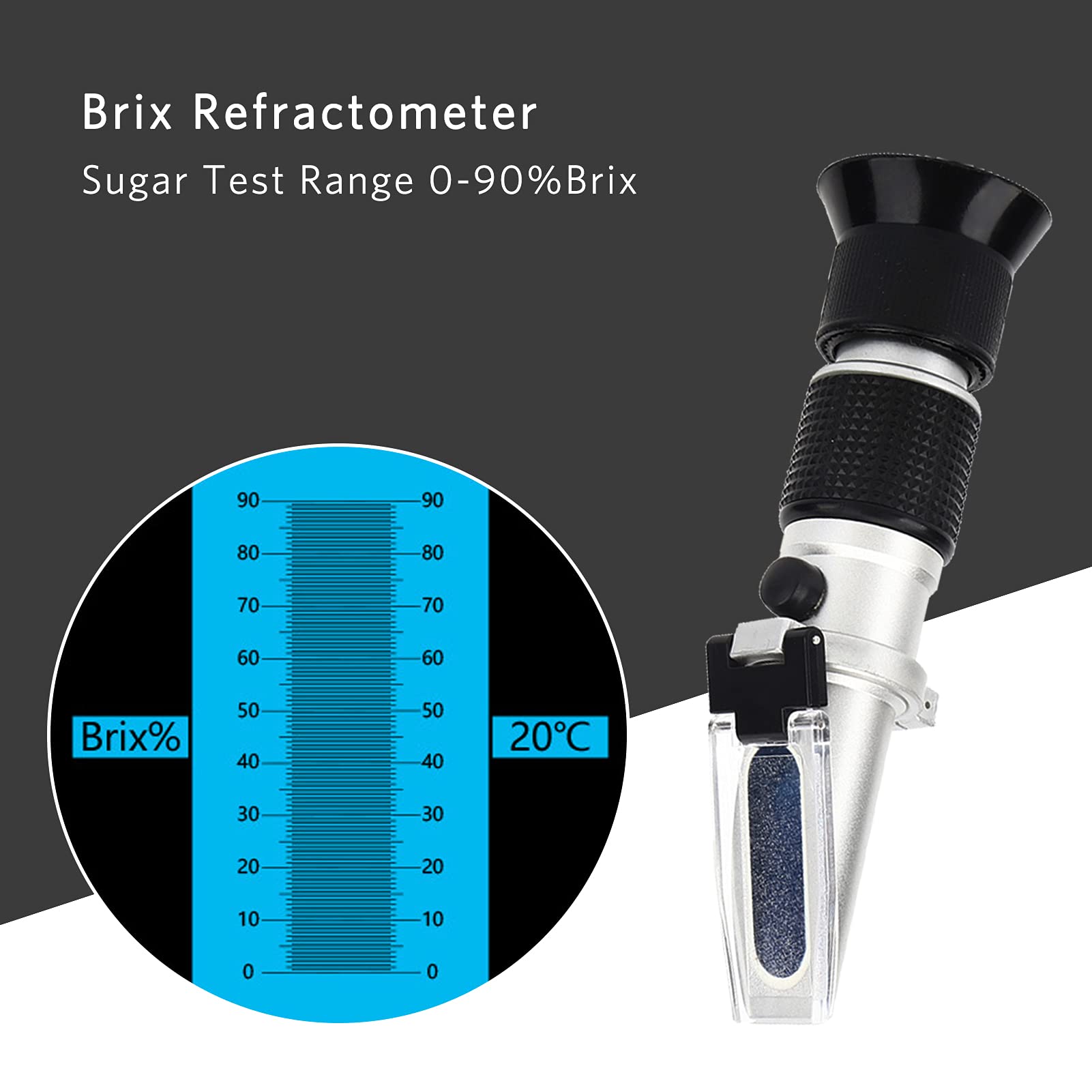 Buy 090 Digital Brix Refractometer, Sugar Content Hydrometer