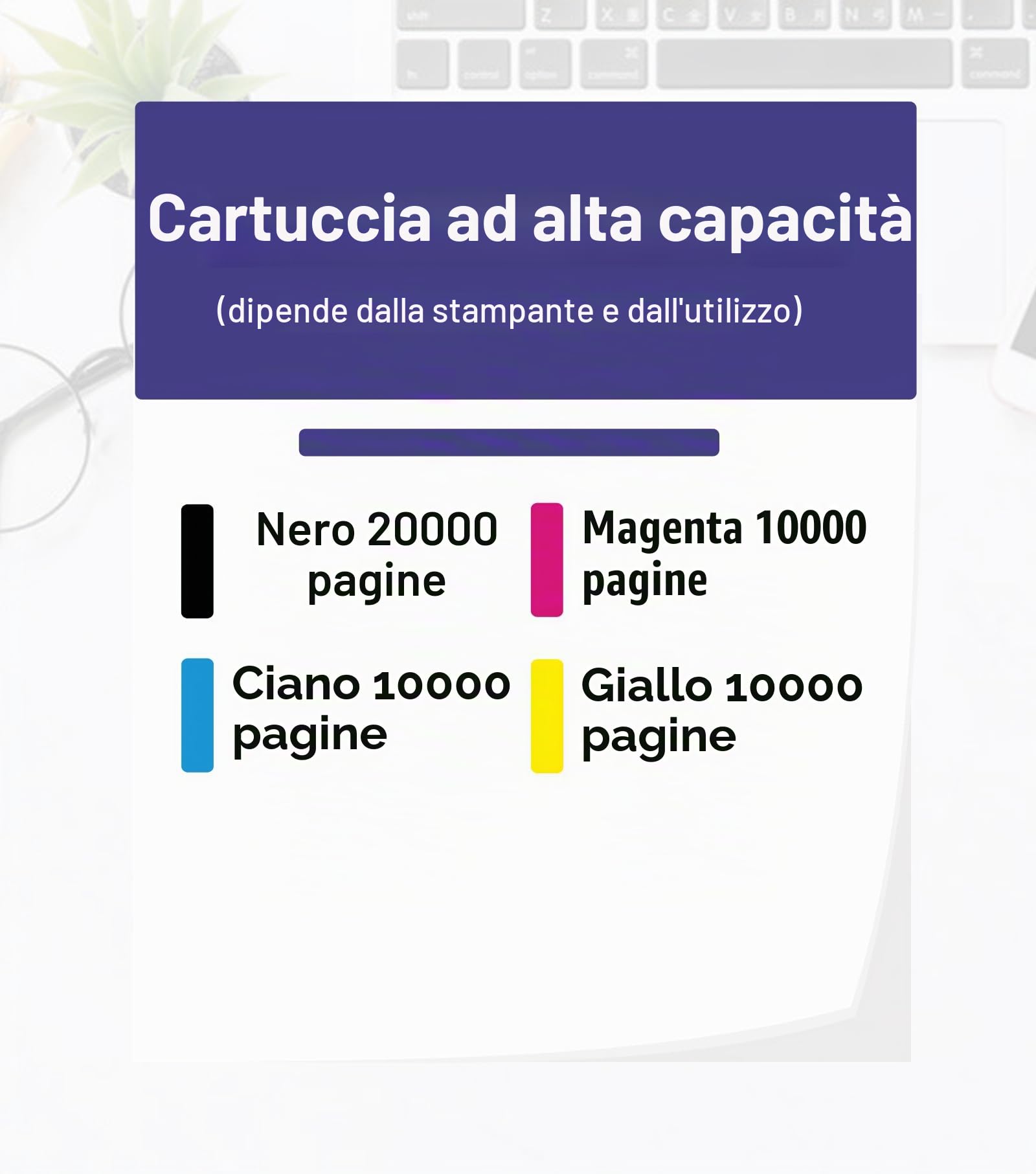 T9731 T9732 T9733 T9734 Sacca inchiostro con sostituzione Epson WF-C869Ra Cartuccia di inchiostro per stampante a getto d'inchiostro Cartuccia di inchiostro completa (4 confezioni)