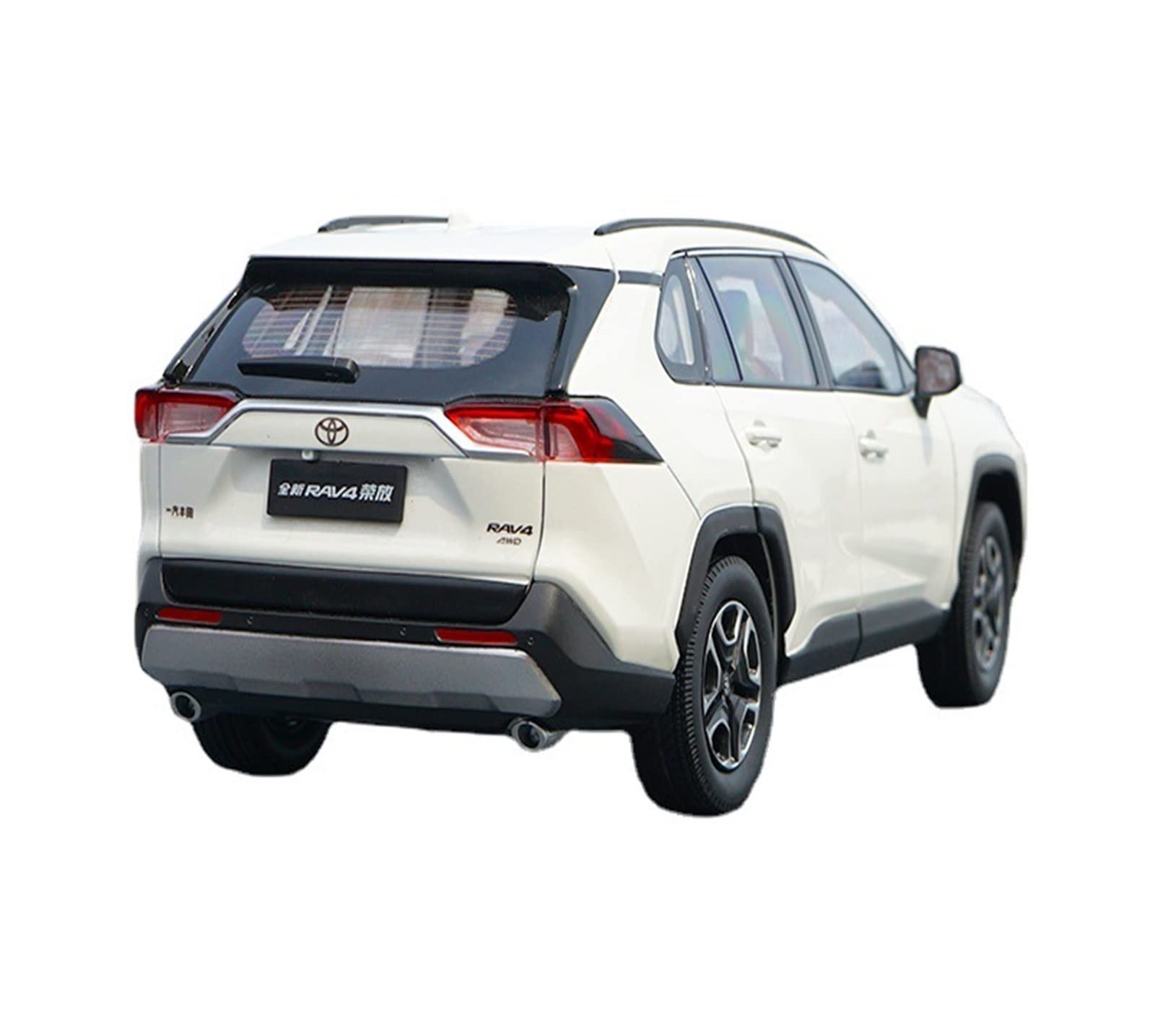 Scale Finished Model Car 1:18 Scale for Toyota RAV4 Alloy Die-cast