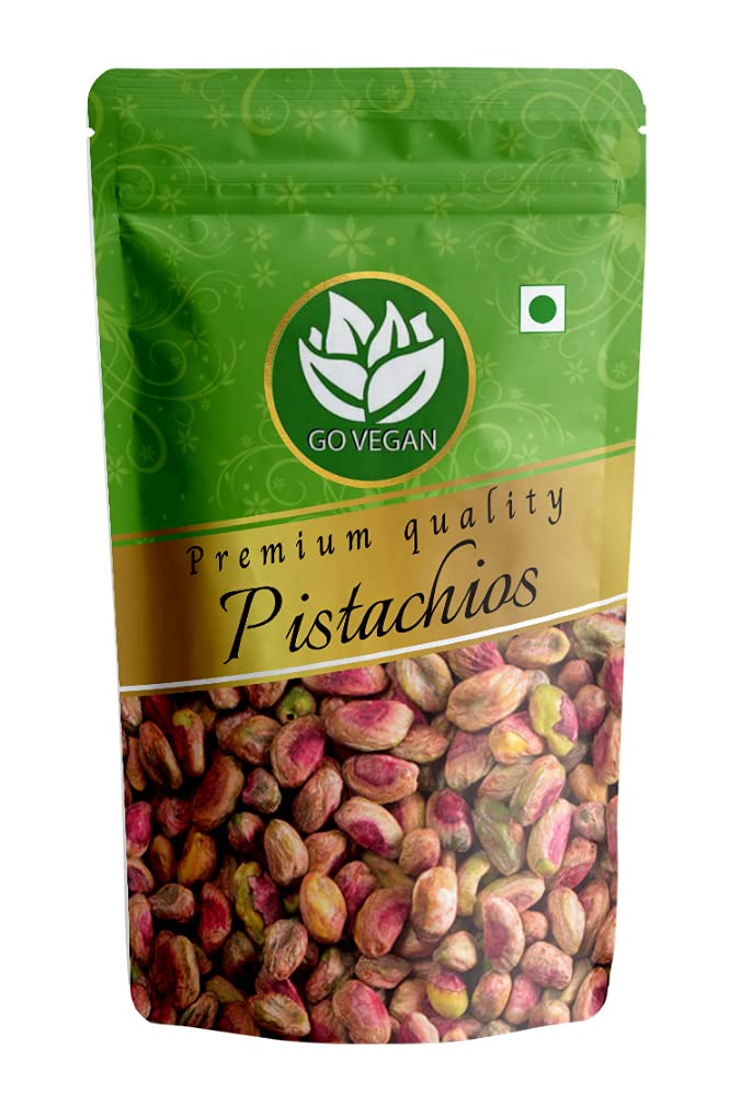 Go Vegan Pistachios Without Shell - 400 Gram | Unsalted Pista (B08DWN9HPN) Amazon Price History, Amazon Price Tracker