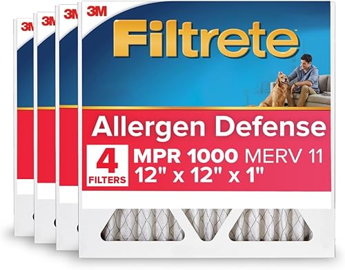 Vista 25 de Filtrete - Filtro de aire para aire acondicionado y calefactor, 10 x 20 x 1 pulgadas, MERV 11, MPR 1000, defensa contra microalérgenos, filtro