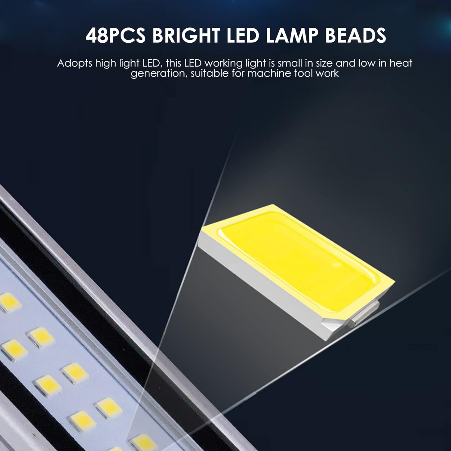 24V 12W LED Tube Light, CNC Machine Work LED Shop Lights with IP67 Explosion Proof, Aluminum Alloy Industrial Light