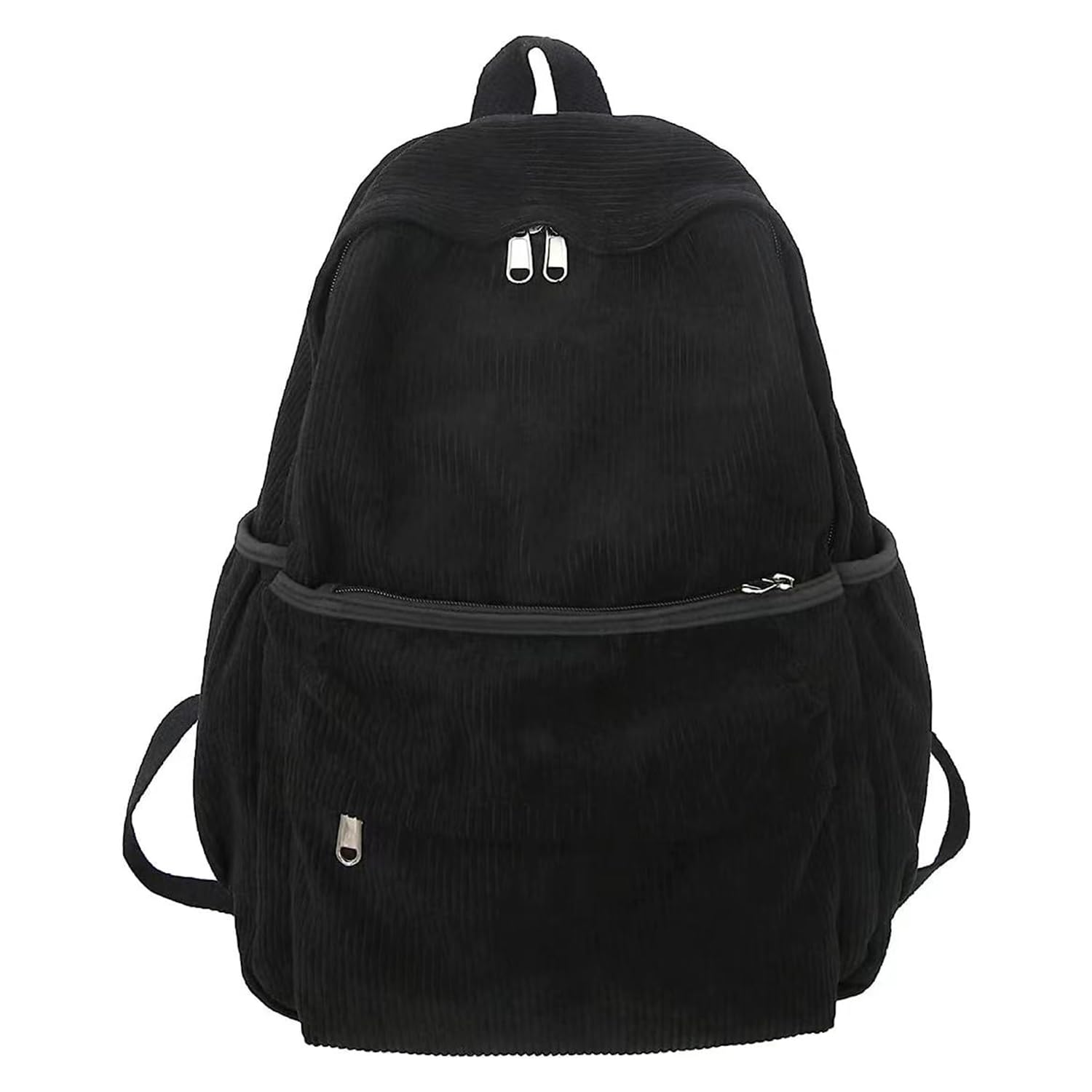 Preppy Corduroy Backpack Large Aesthetic Backpack Fit 15 6 inch Laptop College Backpack Cute Book Bag Casual Daypack