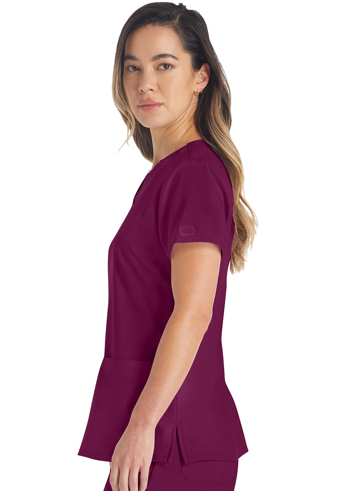 Dickies - Tunique Médicale Encolure V Femme DK615 - Uniforme D'Infirmière, Vétérinaire, Aide-Soignante, Kiné