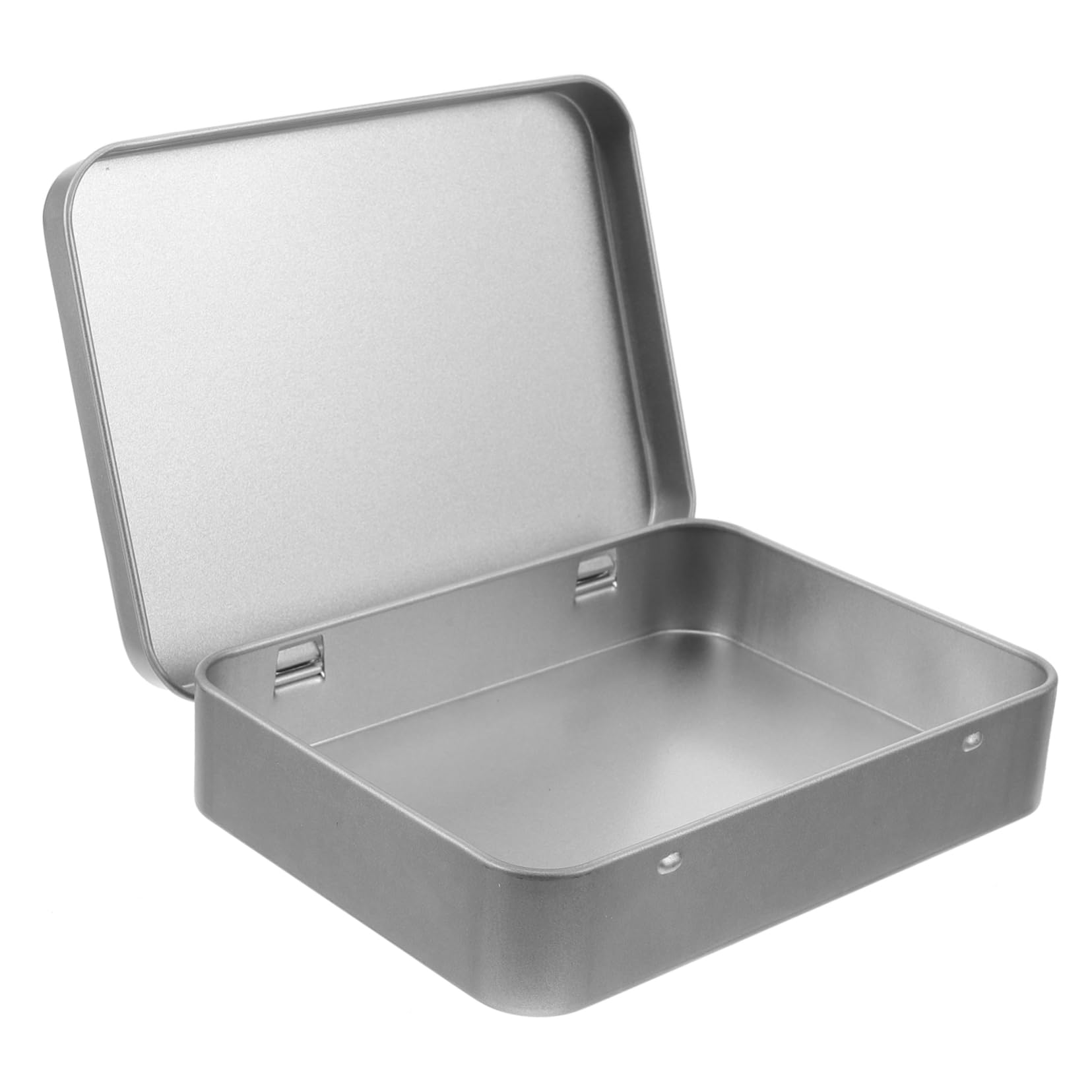 ibasenice Tinplate Storage Box with Lid Portable Rope Tins for Jewelry Candy and Outdoor Use Case for Tea Biscuits and Dried Fruits Lightweight and Compact Design