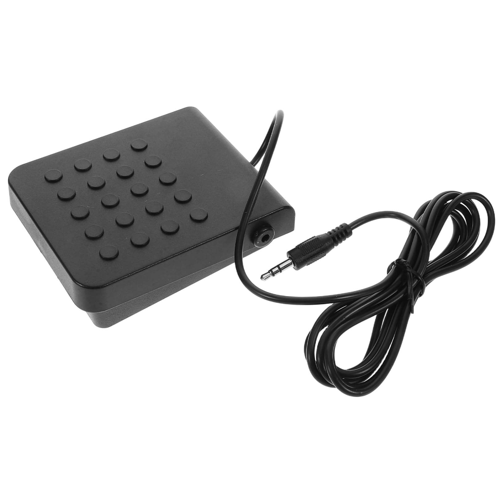 FUNOMOCYA Piano Pedal for Keyboard Electric Piano Foot Pedal Midi Synthesizer Accessory Replacement Durable Nonslip Surface 3.5mm Jack