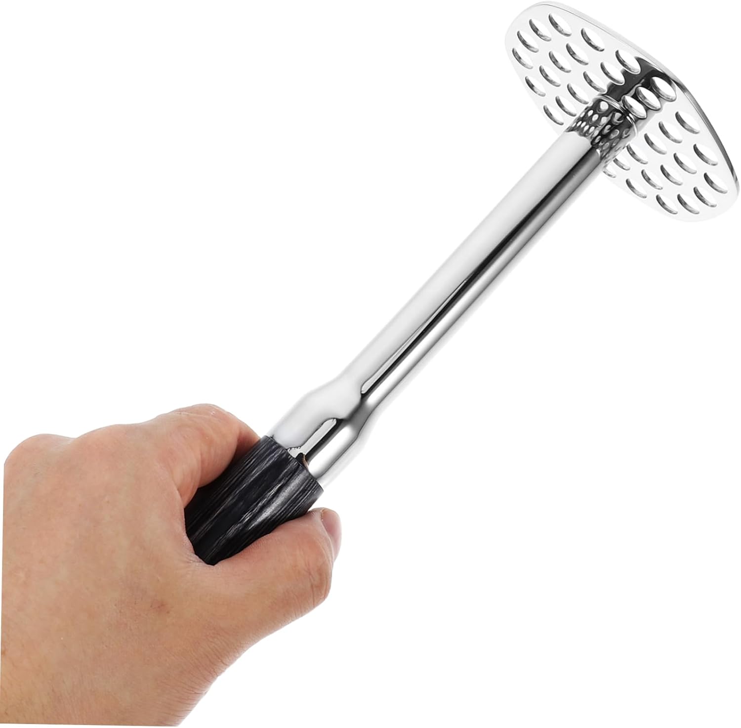 Alipis Stainless Steel Potato Avocado Masher Multi-functional Kitchen Tool for Potatoes Food Press for Vegetables Fruits for Home Restaurant Use