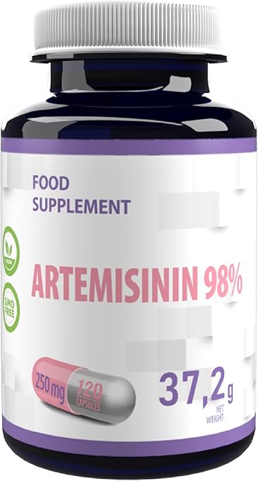 Artemisinin 98% 250mg 120 Vegane Kapseln, Laborgeprüft, Hochdosiert ...