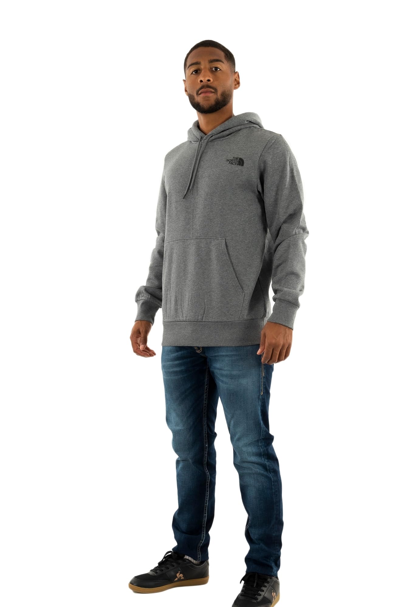 The North Face Men's Simple Dome Hooded Sweatshirt, Tnf Medium Grey Heather, L