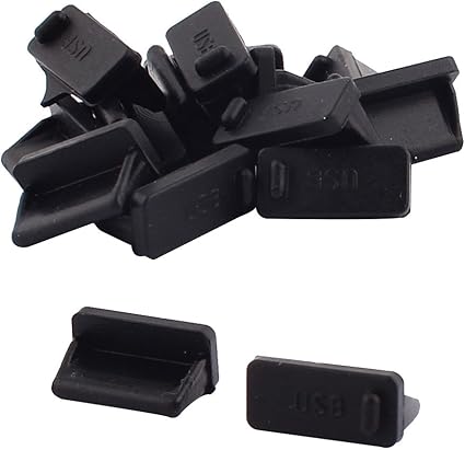 Amazon Co Jp Uxcell Usbポートダストカバー Usb 2 0タイプaメスポート保護カバー 防塵キャップ 15個入り Diy 工具 ガーデン