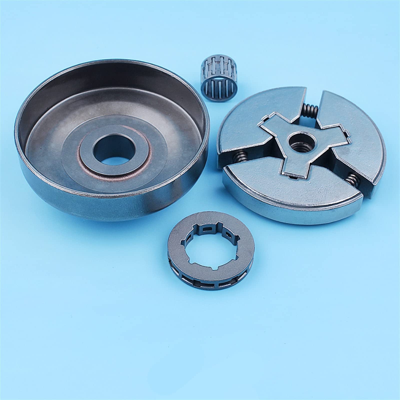 325quot;Kit de cojinete de Aguja de Tambor de Embrague de piñón de llanta Apto for Husqvarna 50 51 55 154 254 EU1 Rancher EPA repuestos de Motosierra