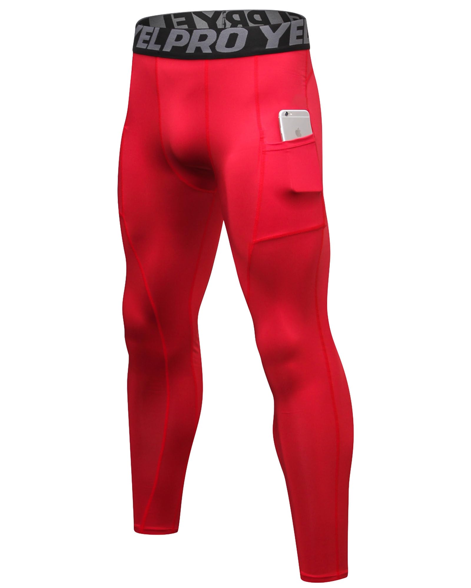 SPVISE Compression Pants Men Leggings for Sports Gym Cool Dry Athletic Tights Base Layer for Running Football Basketball Yoga