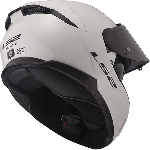 Miniatura 6 de LS2 Helmets Stream II - Casco integral para motocicleta con protector solar