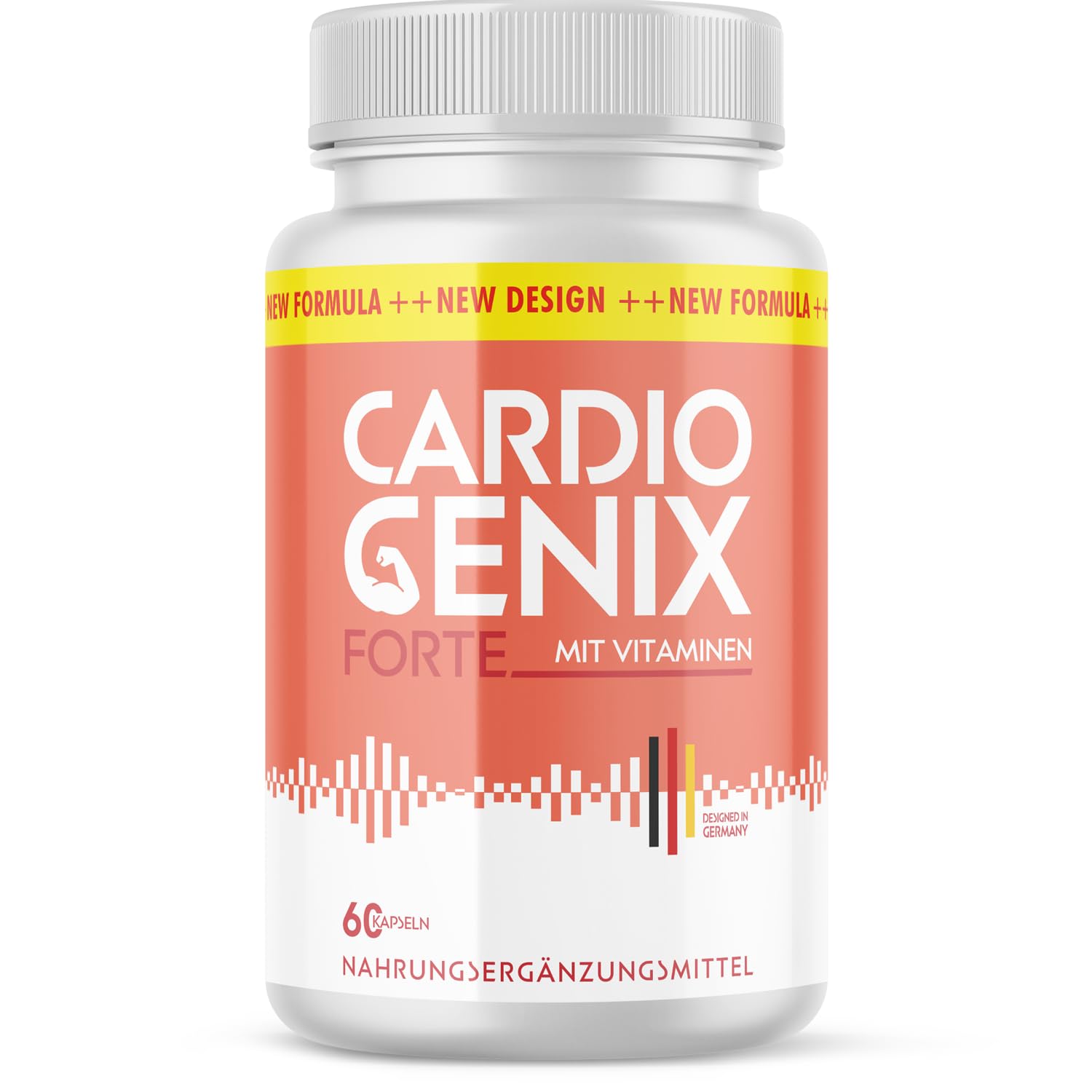 Cardio Genix Forte Kapseln | Aus pflanzlichen Zutaten | Top Qualität | Inhalt: 60 Kapseln pro Dose