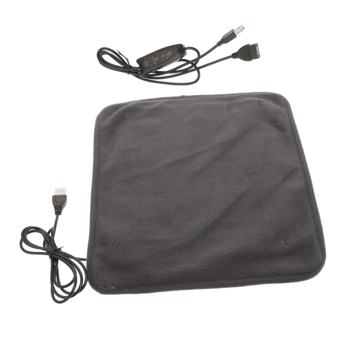 WOONEKY Haustier Wärmematte mit Temperaturregelung, USB, Polyester, Katze
