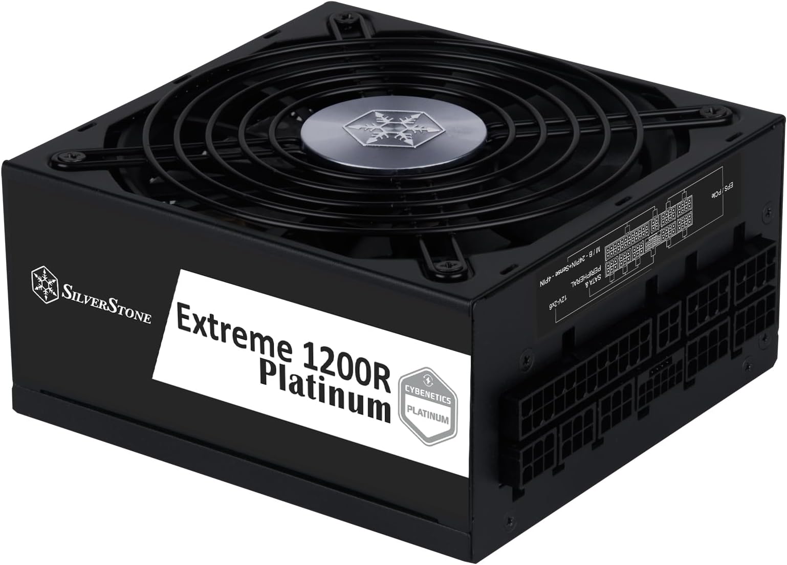 Silverstone FX600z Platinum Netzteil 600W - Flex ATX Vollmodular
