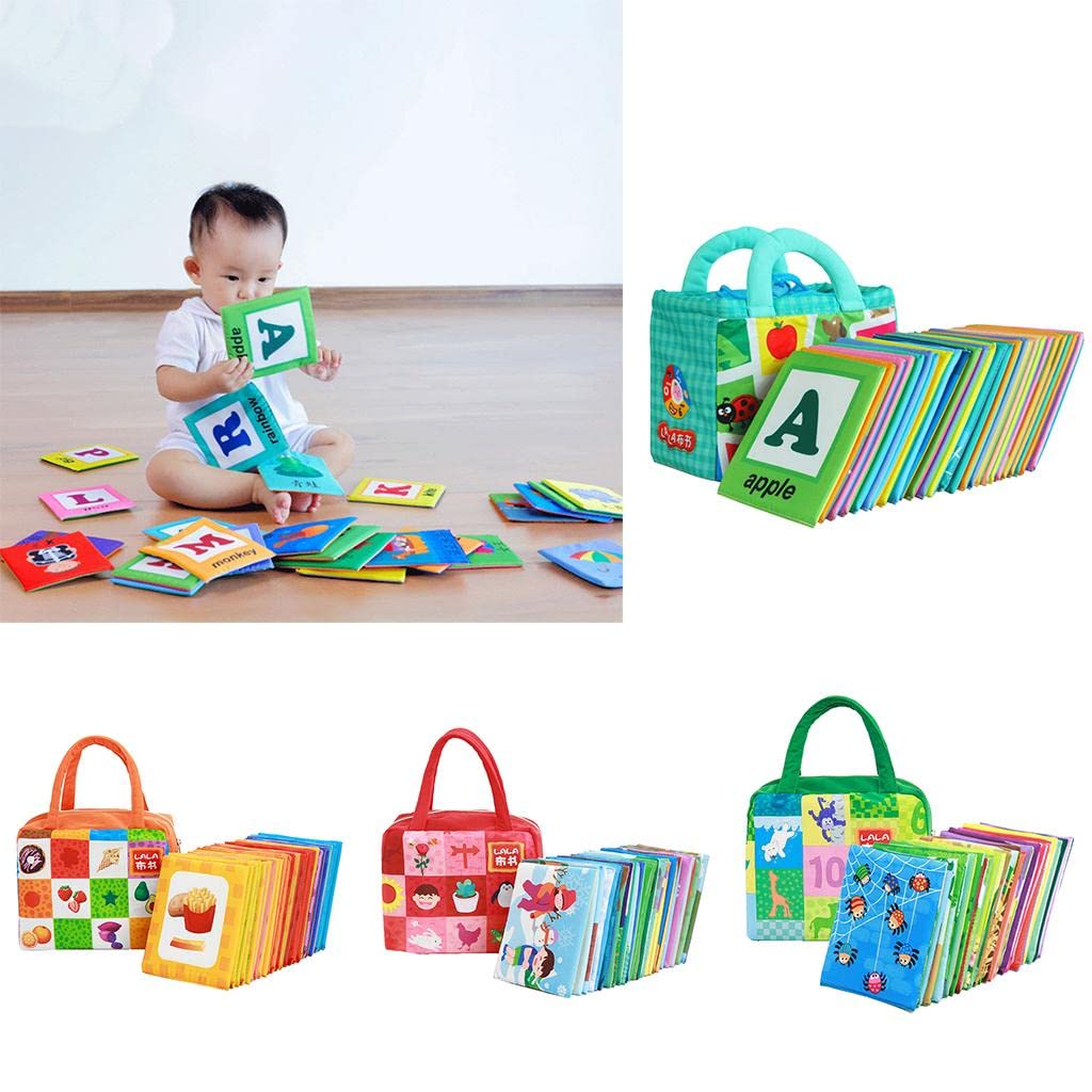 perfk Tarjeta Educativa para, La Educativa del Juguete para 26pcs, # 1 Alfabeto a - Z, 12x11cm
