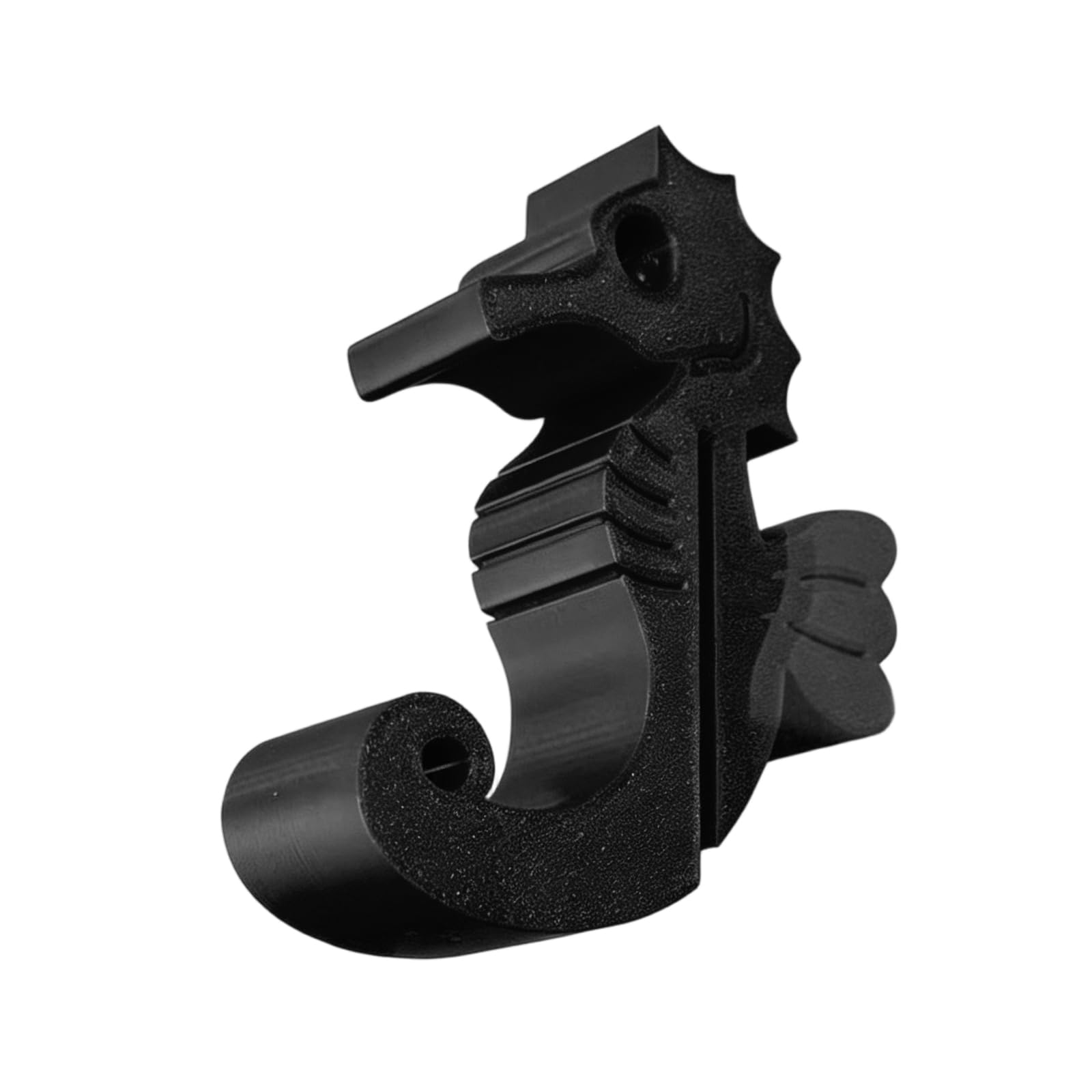 WGBOSMG Adorable Sea Horse Design Bath Hook Strong Polylactic Acid Construction Holds Up to 8Mm Glass Waterproof Bathroom Polylactic Acid Bathroom