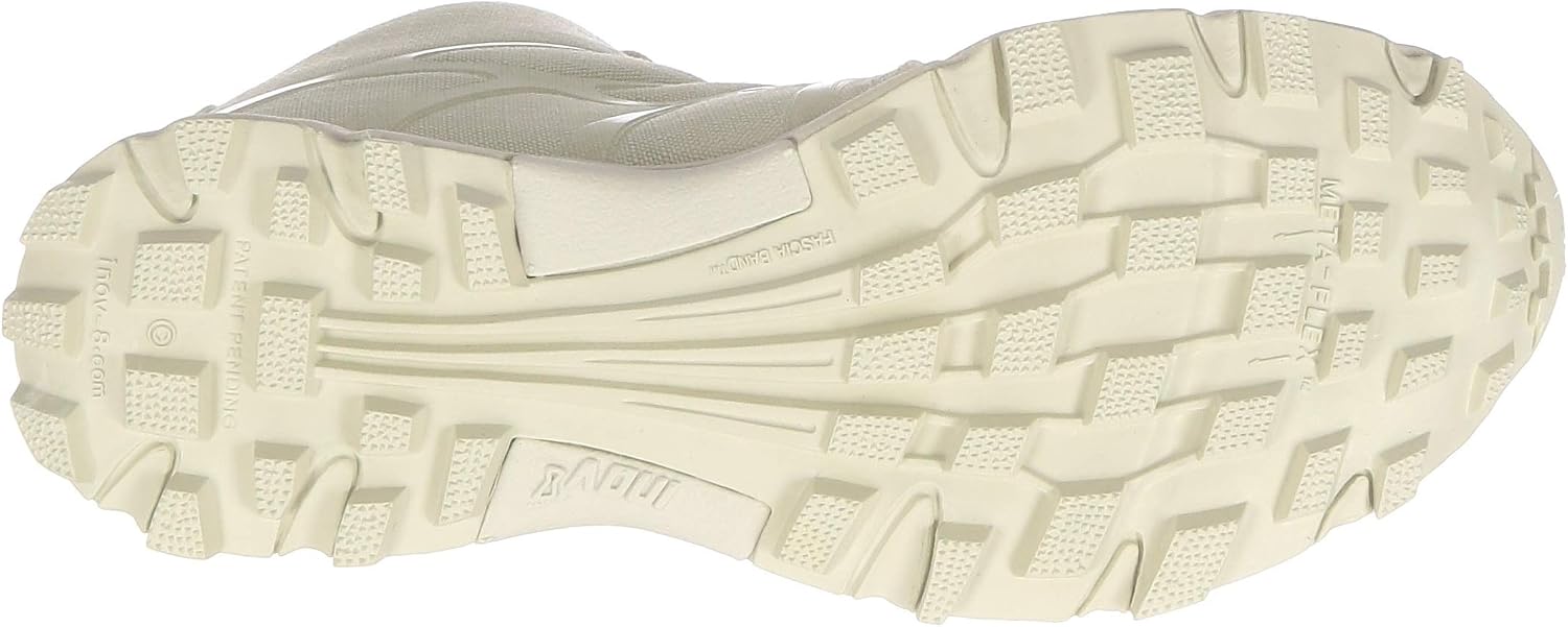 Inov-8 Men's Roclite G 286 GTX - Lightweight Gore Tex Waterproof Graphene-Enhanced Hiking Boots (6.5, White Grey, numeric_6_point_5)
