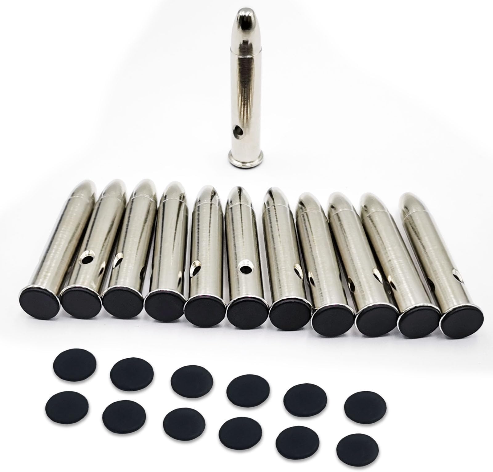 Training Snap Caps for Dry Fire Training Dummy Rounds Practice Safe Loading Firing