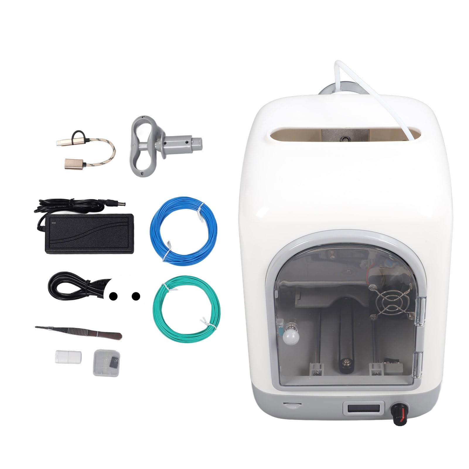 Impresora 3D CA 700, Máquina de Impresión de Boquilla de Latón de Alto Nivel Industrial de Alta Precisión con Continuación de Interrupción de Apagado, para Manualidades de (EU Enchufe