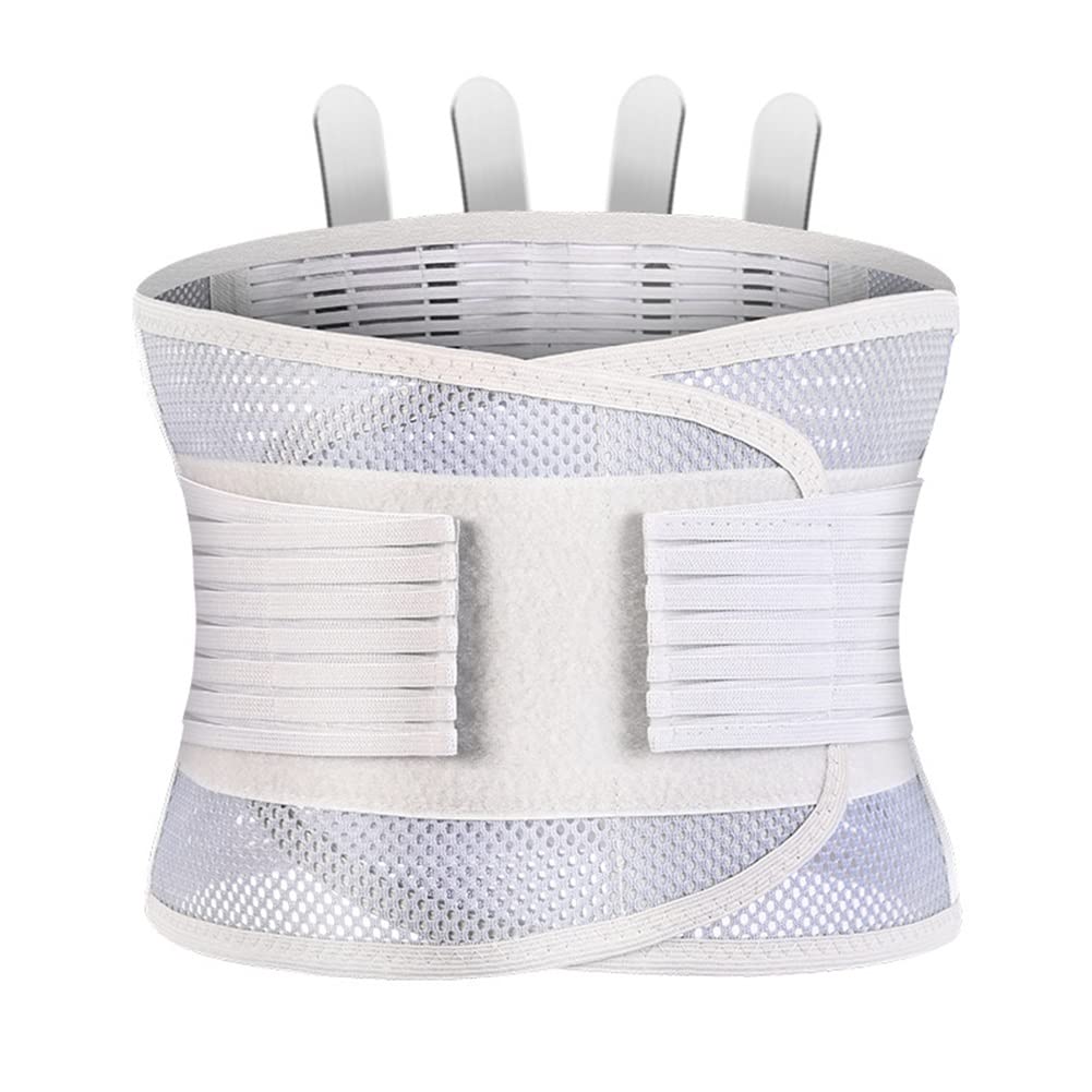 Cintura, Tutore di Supporto Lombare Traspirante for alleviare Il Dolore e prevenire Gli infortuni, Cinghie Compressione for Uomini Donne(XXL/XX-Large)