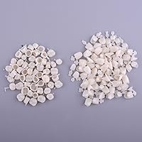 Vista 2 de Coronas dentales, temporales, material de recubrimiento, para dientes molares anteriores, delanteros y traseros, 100 piezas