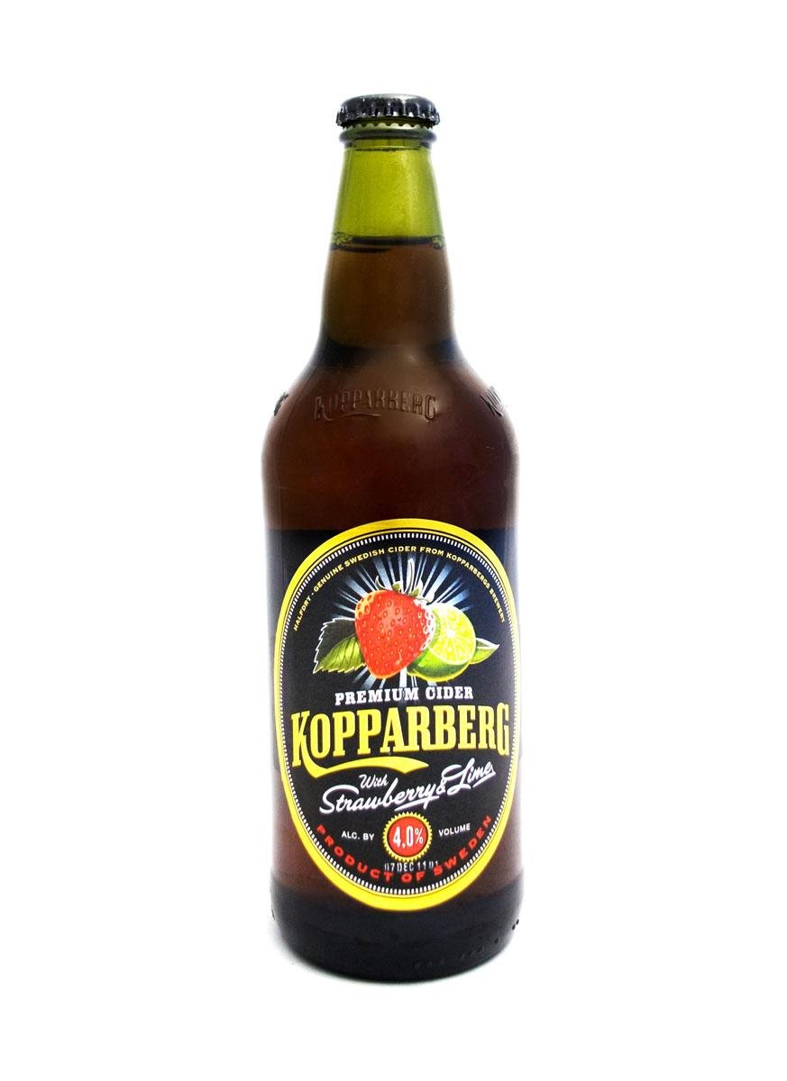 Kopparberg - Strawberry & Lime - Premium Swedish Cider - 15x500ml Bottles