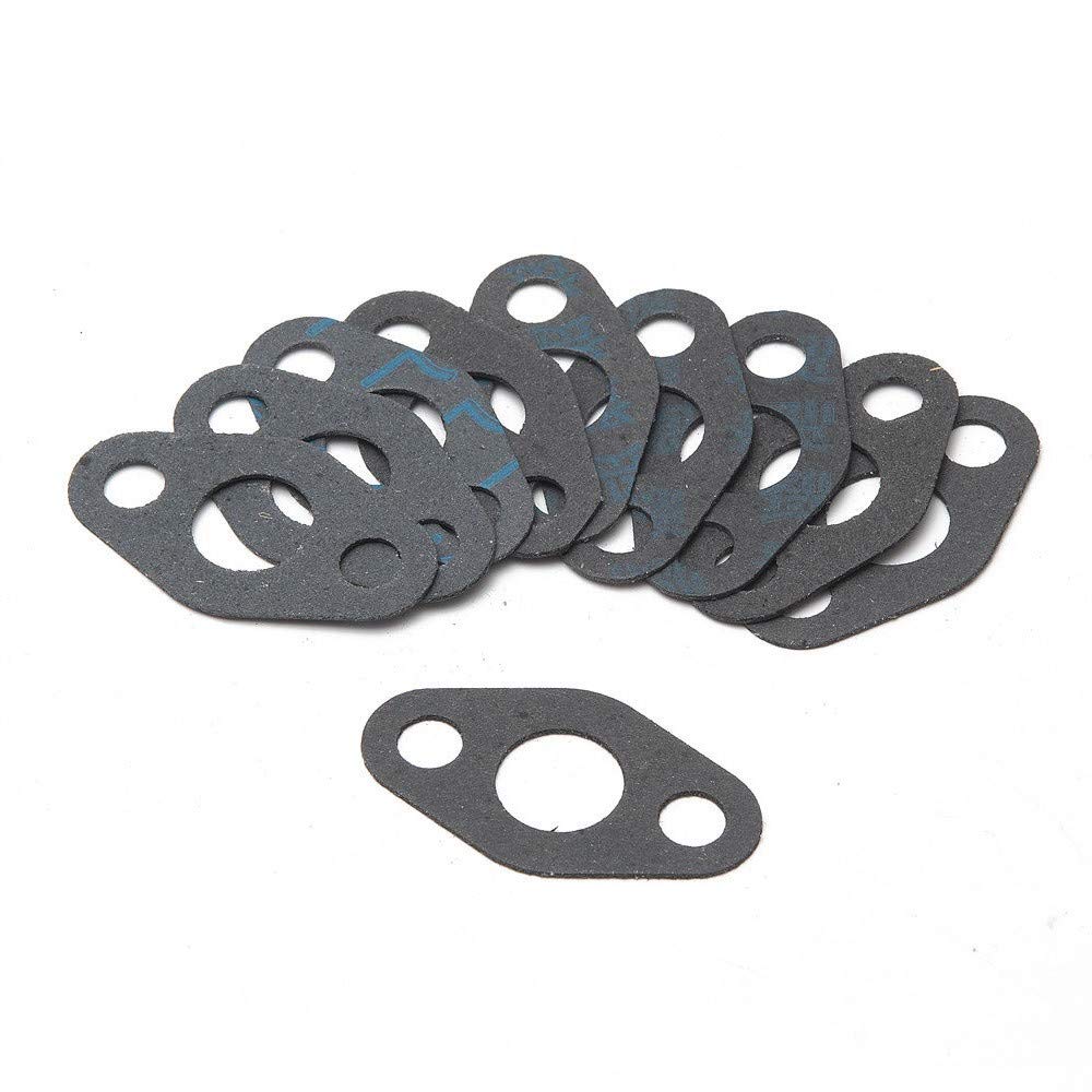 Epman EPZDP01A 10pcs Turbo Flange Oil Feed Gasket T3 T4 T3/T4 T04E T04B Turbocharge
