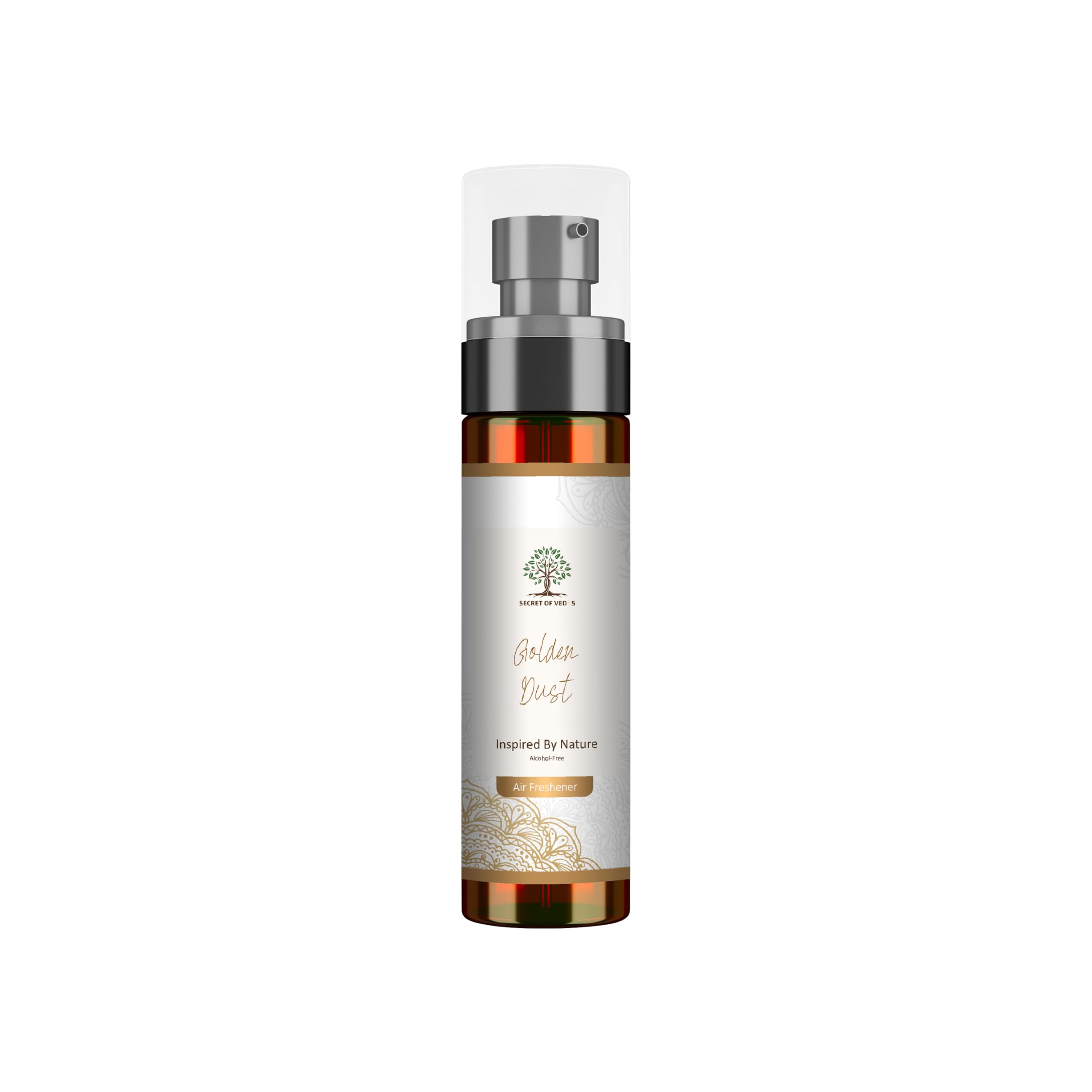 Premium Golden Dust Room Spray 100ml Long Lasting Home Fragrance Mist & Odour Neutraliser Luxury Air Freshener for Home, Office & Bathroom