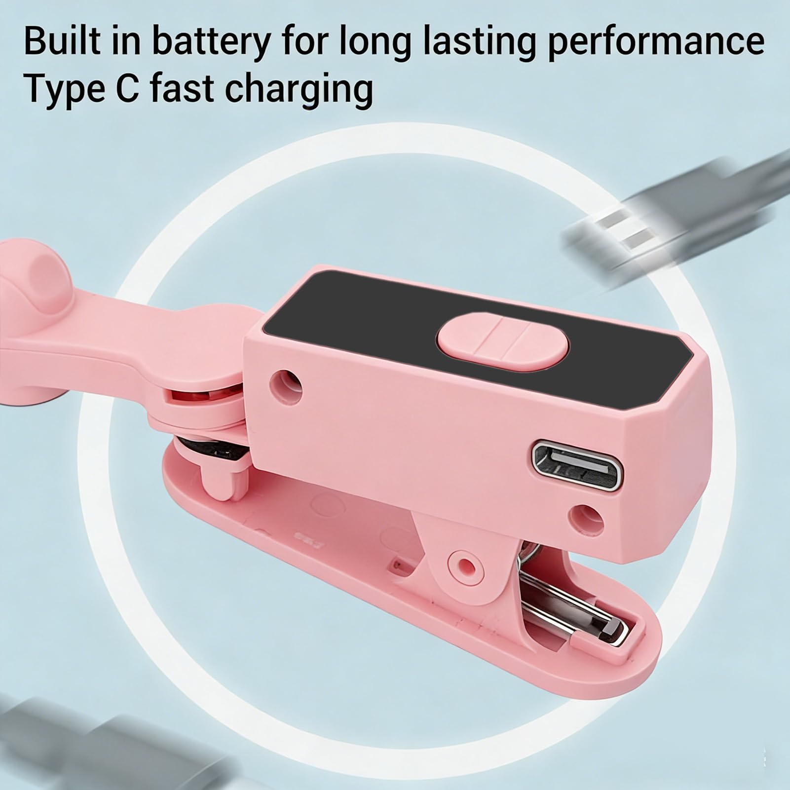 Dpofirs Clicker Automatique sans Fil pour Smartphone, Tapper Automatique D'écran de Téléphone Rechargeable, Clicker Continu Rapide pour Tiktok, Diffusions en Direct J'aime (Pink)