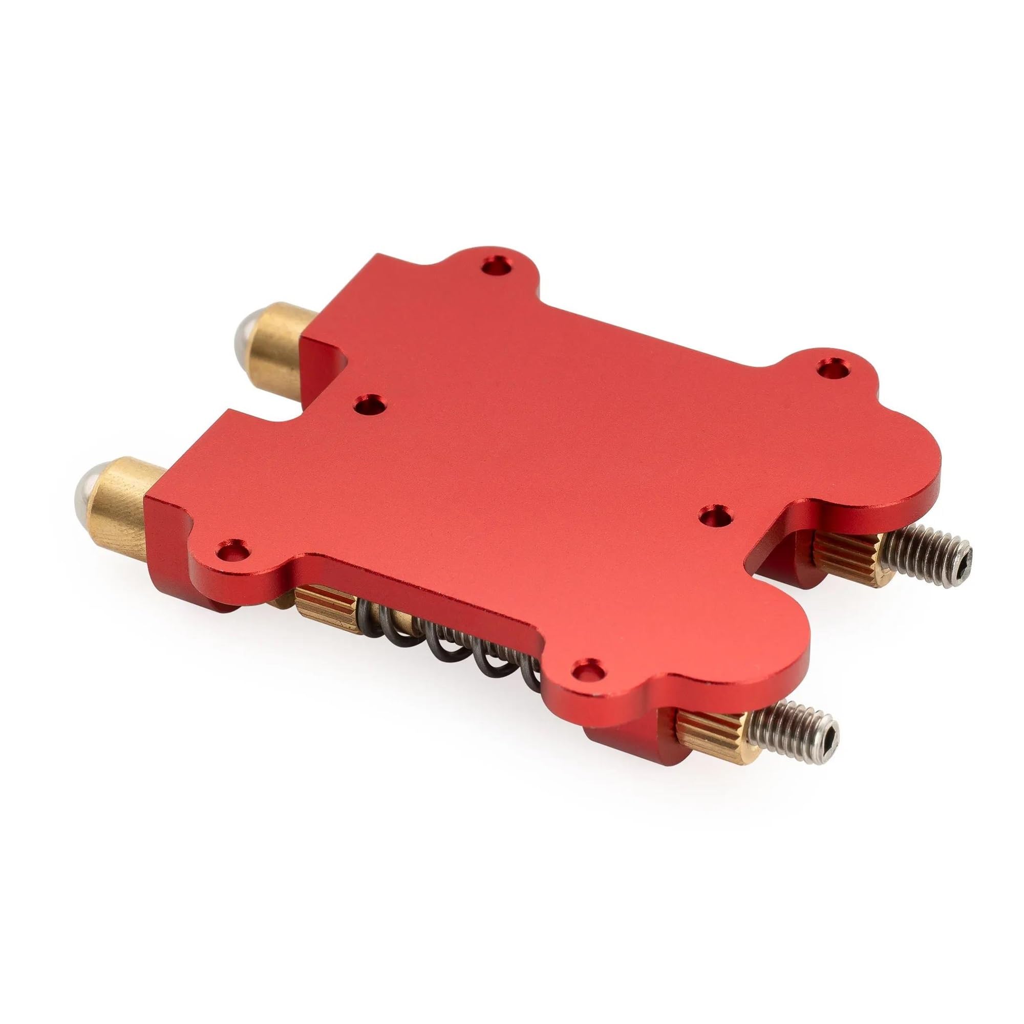 Puentes Y Estabilizadores De Trémolo Para Guitarra Eléctrica Accesorios Profesionales Coloridos Para Instrumentos | Puente de guitarra(Dual Red)
