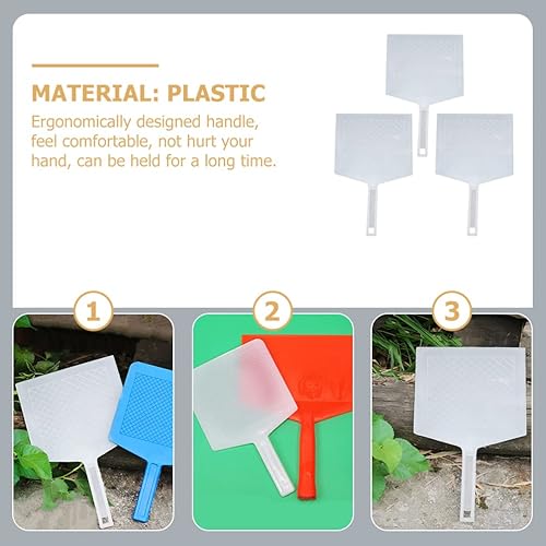 Miniatura 6 de DOITOOL Herramientas de hormigón Herramientas de azulejos, 2 piezas, paleta de acabado de plástico, paleta de enlucido de hormigón, raspador de