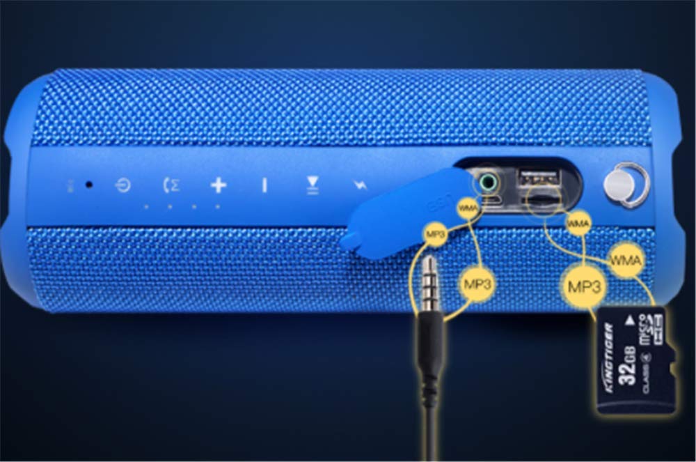 Altoparlante per mountain bike Altoparlante per esterno Bluetooth impermeabile impermeabile per esterno Doppio corno Altoparlanti di alta qualità. Le altezze sono chiare e il basso è spesso.
