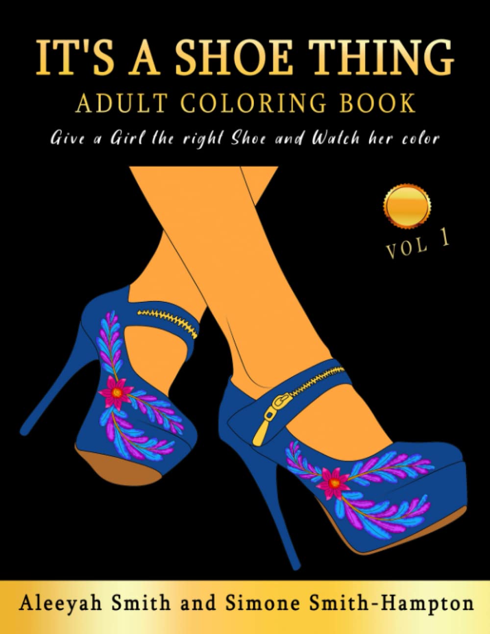 Fashion Coloring Book: 50 Stylish Shoes to Color for Adult Women and Teen Girls: Coloring book for Women and Teen Girls with Gorgeous Beauty Fashion Style