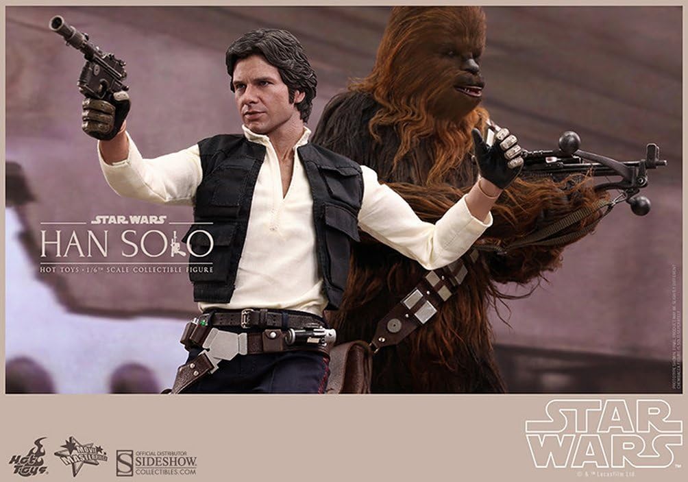 Han Solo and Chewbacca Sixth Scale Figure Set by Hot Toys