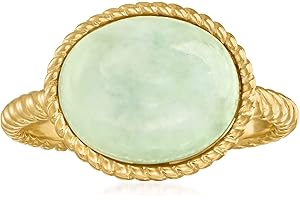 Jade Roped Ring: A Touch of Tranquility