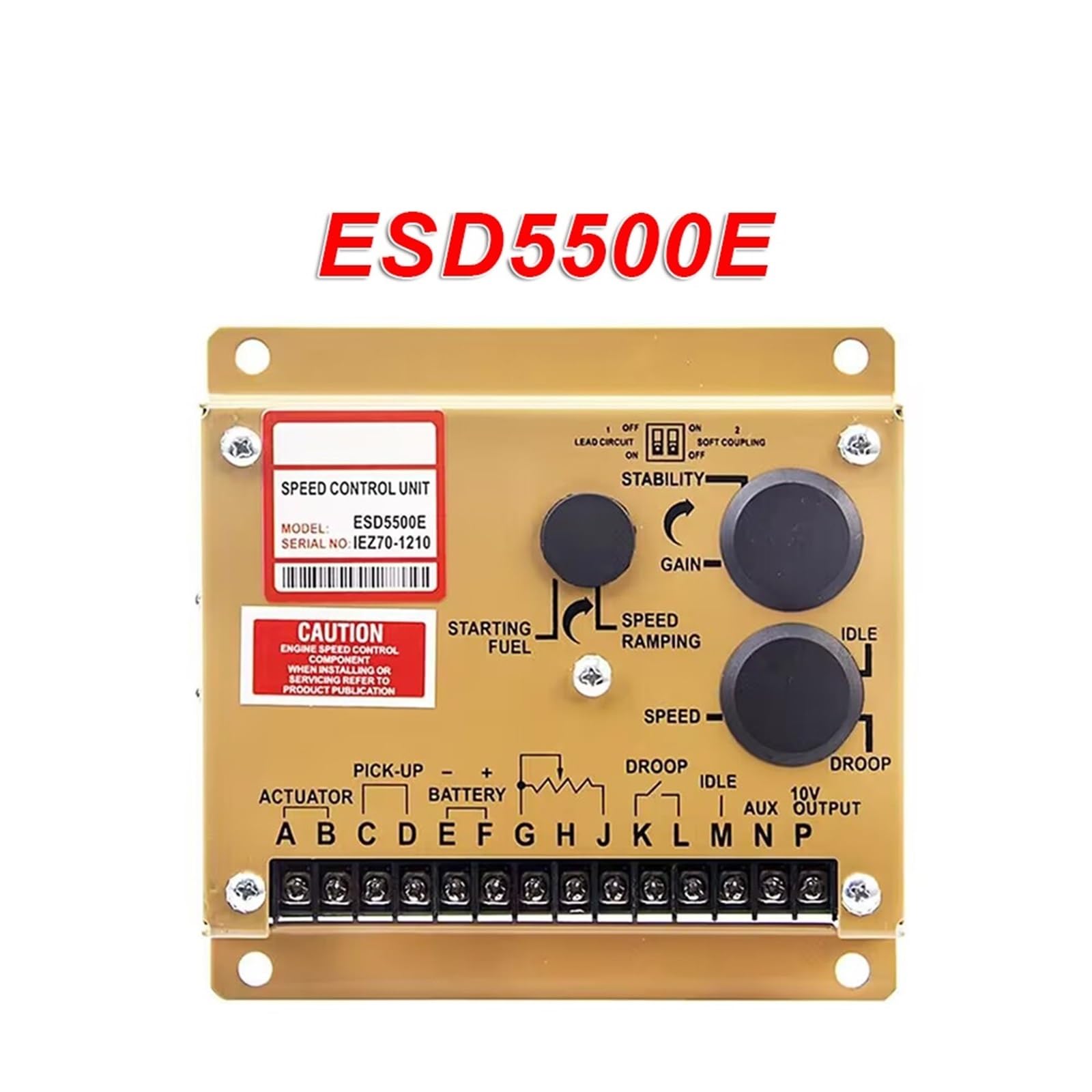 Zestawy regulatorów silnika Diesla, ADC120 ESD5500E siłownik, regulator prędkości M16 x 1,5, magnetyczny czujnik prędkości, 3 sztuki (24 V)