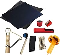 Vista 1 de Scott Edward Juego de 10 piezas de reparación de taco de billar, accesorios de billar