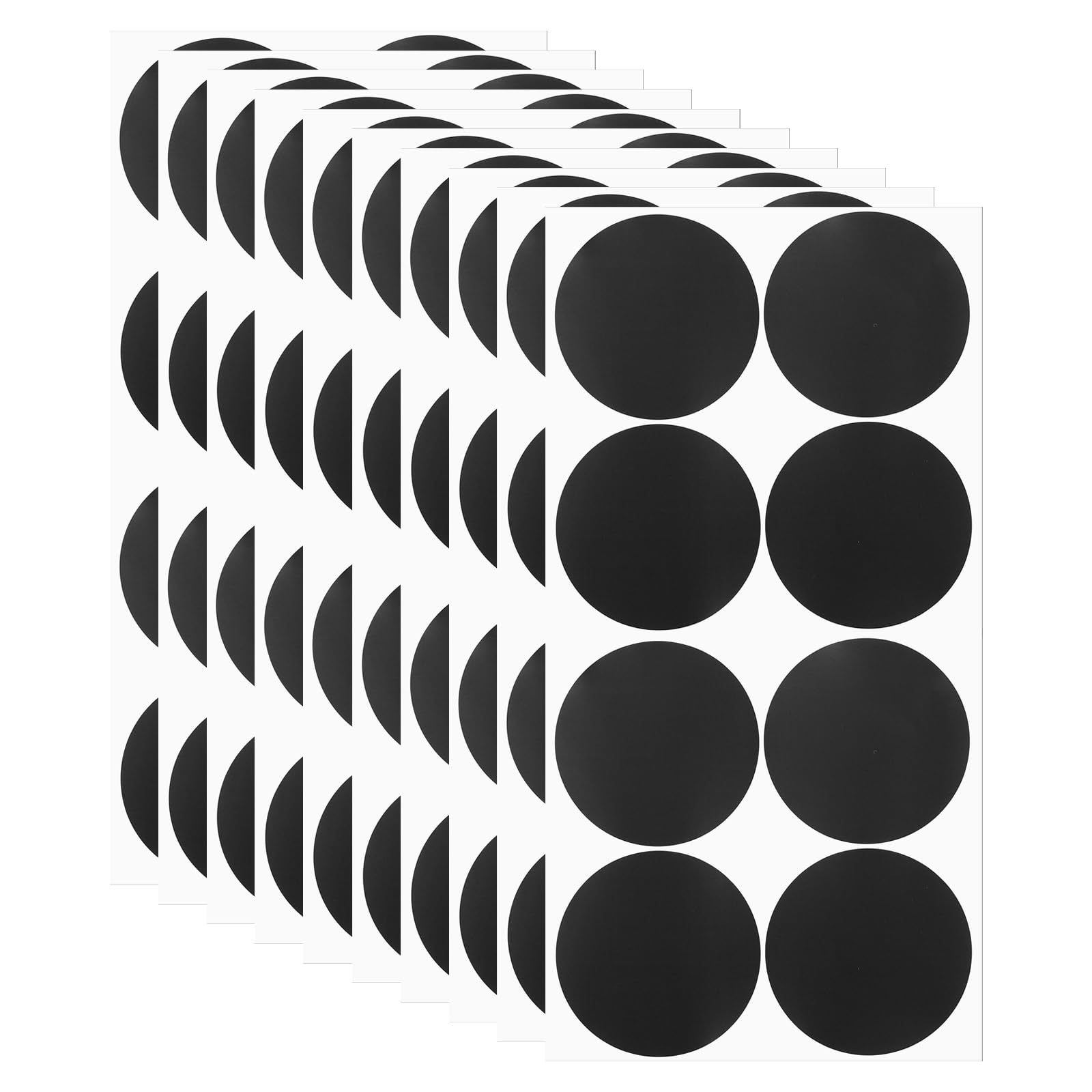 PATIKIL Round Colored Stickers 2"