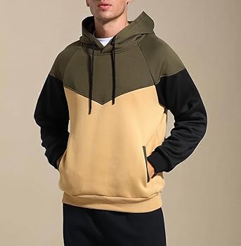 9/4まで価格BONB A PILL Hoodie flexwitme Niceif Men's Contrast Raglan Long Sleeve Pullover Fleece Hoodie