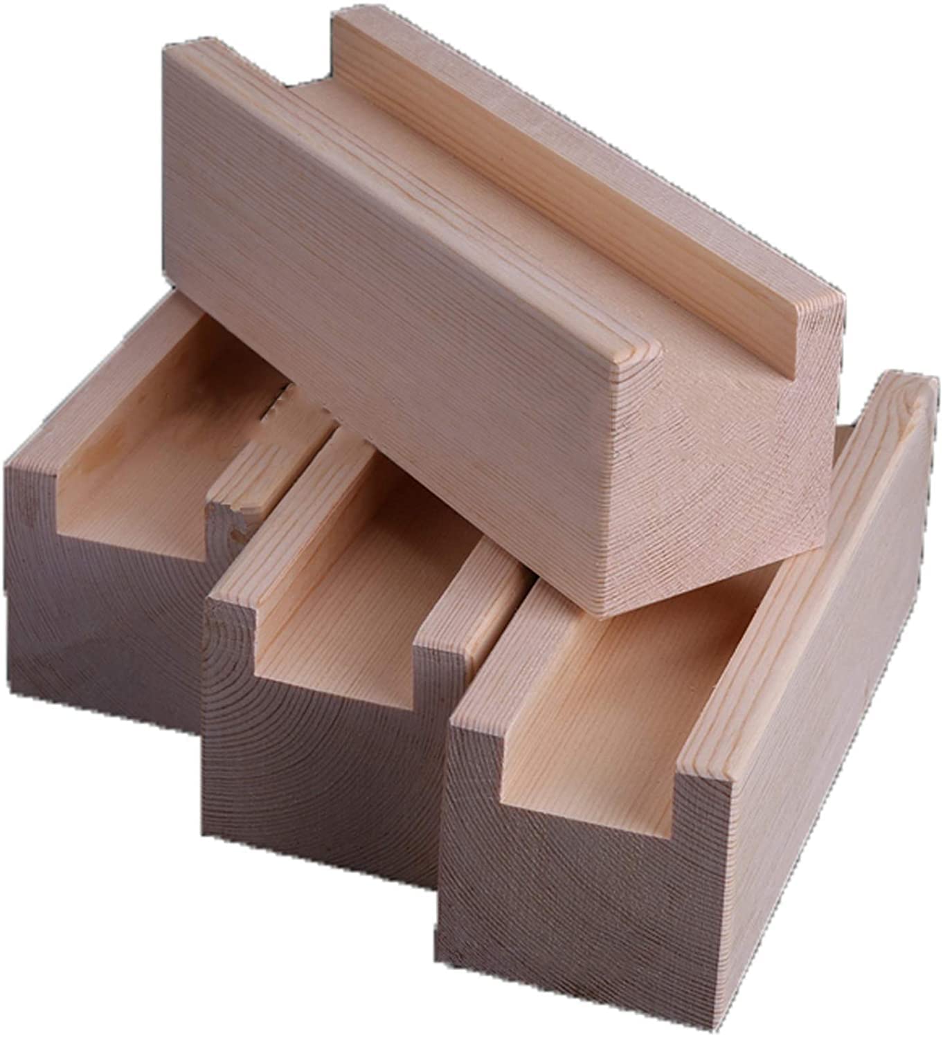 Juego de elevadores de patas de madera maciza de alta calidad, 410 x 10 cm, para sofá, armario, escritorio, bloques de madera de calidad duradera multicolor