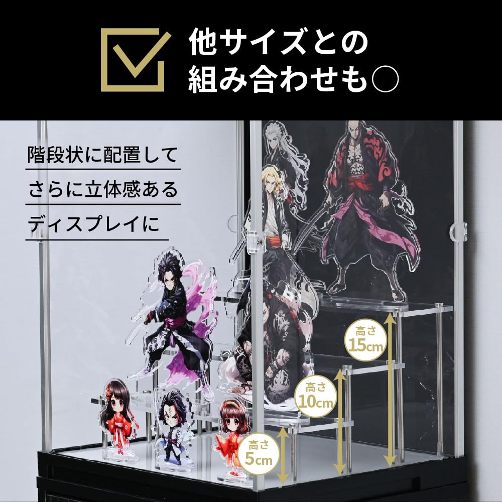 【 J.PRESS 】　Jプレス アクリル　ディスプレイスタンド オブジェ　置物 Amazon.co.jp: J-STAGE フィギュアスタンド ディスプレイスタンド 高さ